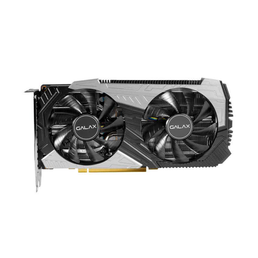 Card màn hình GALAX RTX 2060 Super (1 Click OC) Black (26ISL6HP39SS) - (8GB GDDR6, 256-bit, HDMI+DP, 1x8-pin)