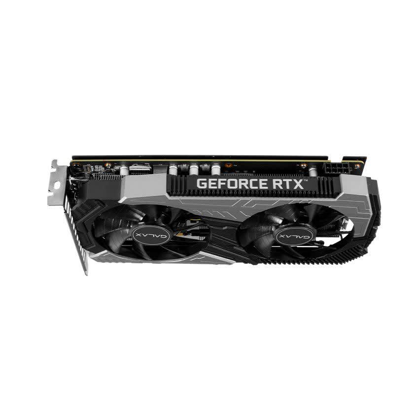 Card màn hình GALAX RTX 2060 Super (1 Click OC) Black (26ISL6HP39SS) - (8GB GDDR6, 256-bit, HDMI+DP, 1x8-pin)