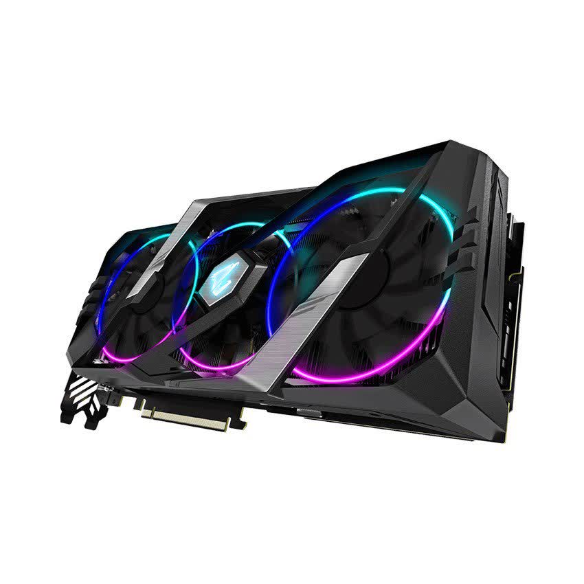 Card màn hình GIGABYTE RTX 2060 Super AORUS-8G (8GB GDDR6, 256-bit, HDMI+DP+Type-C, 1x6-pin + 1x8-pin) 