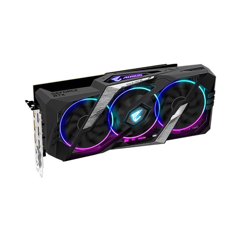 Card màn hình GIGABYTE RTX 2060 Super AORUS-8G (8GB GDDR6, 256-bit, HDMI+DP+Type-C, 1x6-pin + 1x8-pin) 