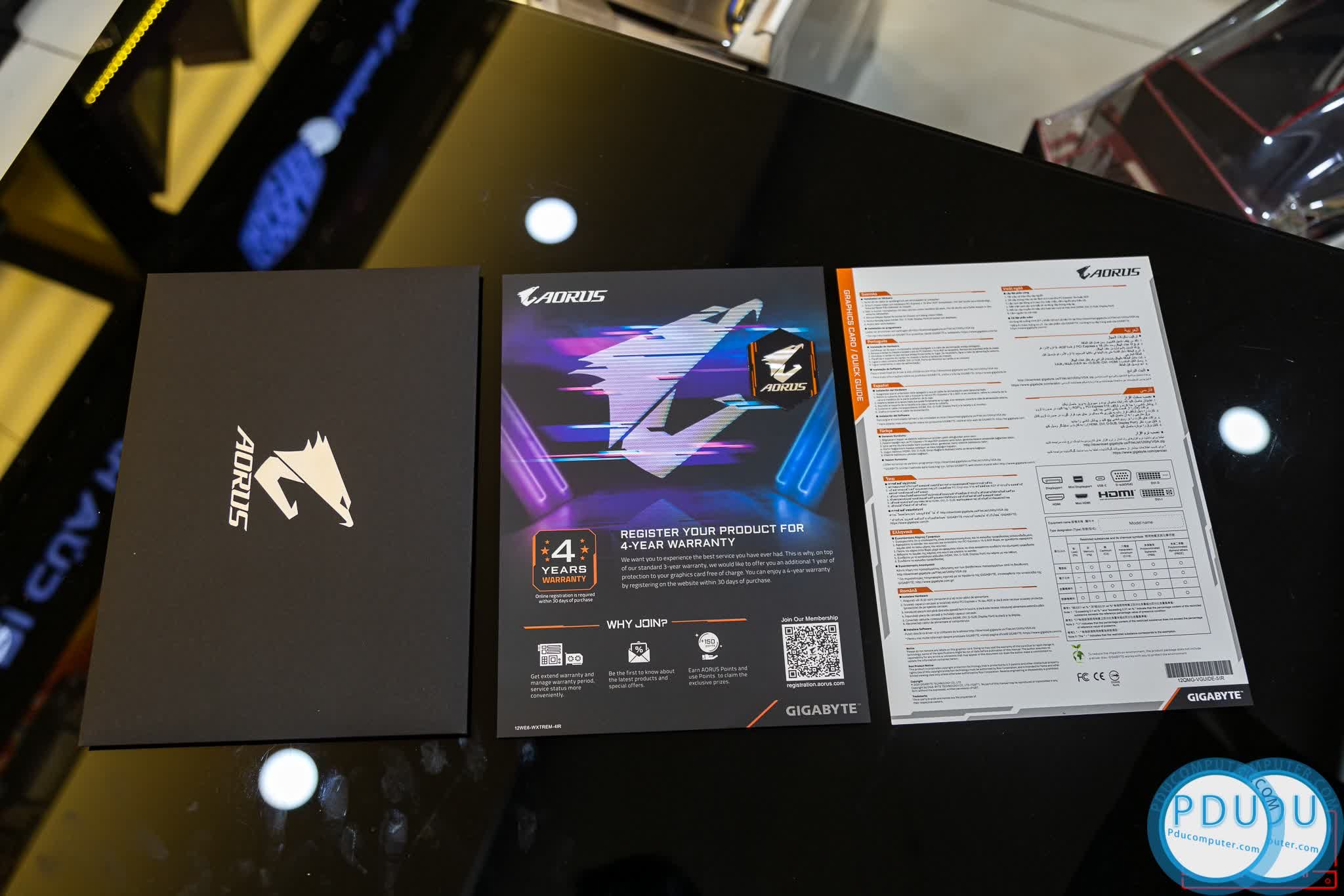 Card màn hình Gigabyte RTX 3070 AORUS MASTER - 8GD (8GB GDD6, 256-bit, HDMI +DP, 2x8-pin)