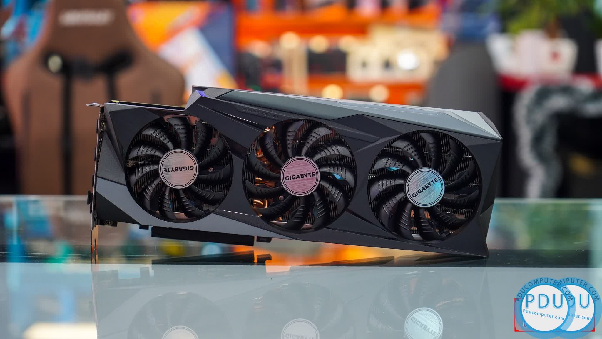 Card màn hình Gigabyte RTX 3090 GAMING OC-24GD (24GB GDD6X, 384-bit, HDMI +DP, 2x8-pin)