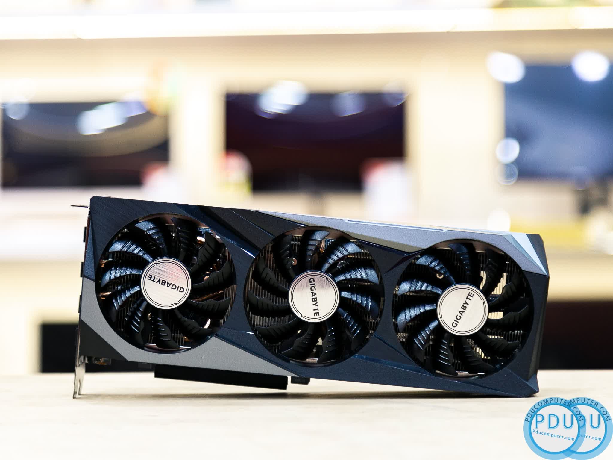 Card màn hình Gigabyte RX 6800 GAMING OC (16GB GDDR6, 256-bit, HDMI+DP, 2x8-pin)