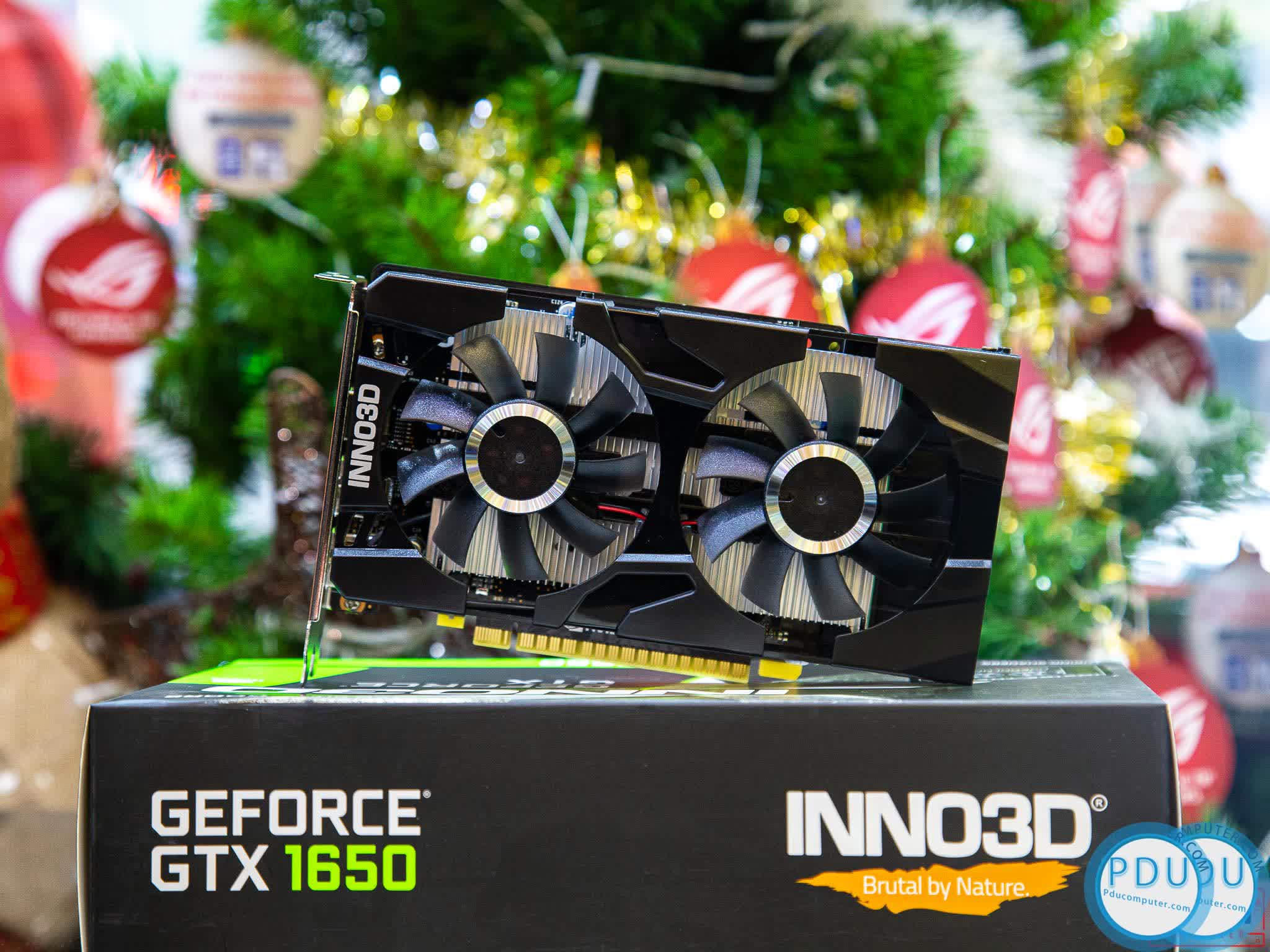 Card màn hình Inno3D GTX 1650 TWIN X2 OC 4GB GDDR6 (N16502-04D6X-1177VA25)