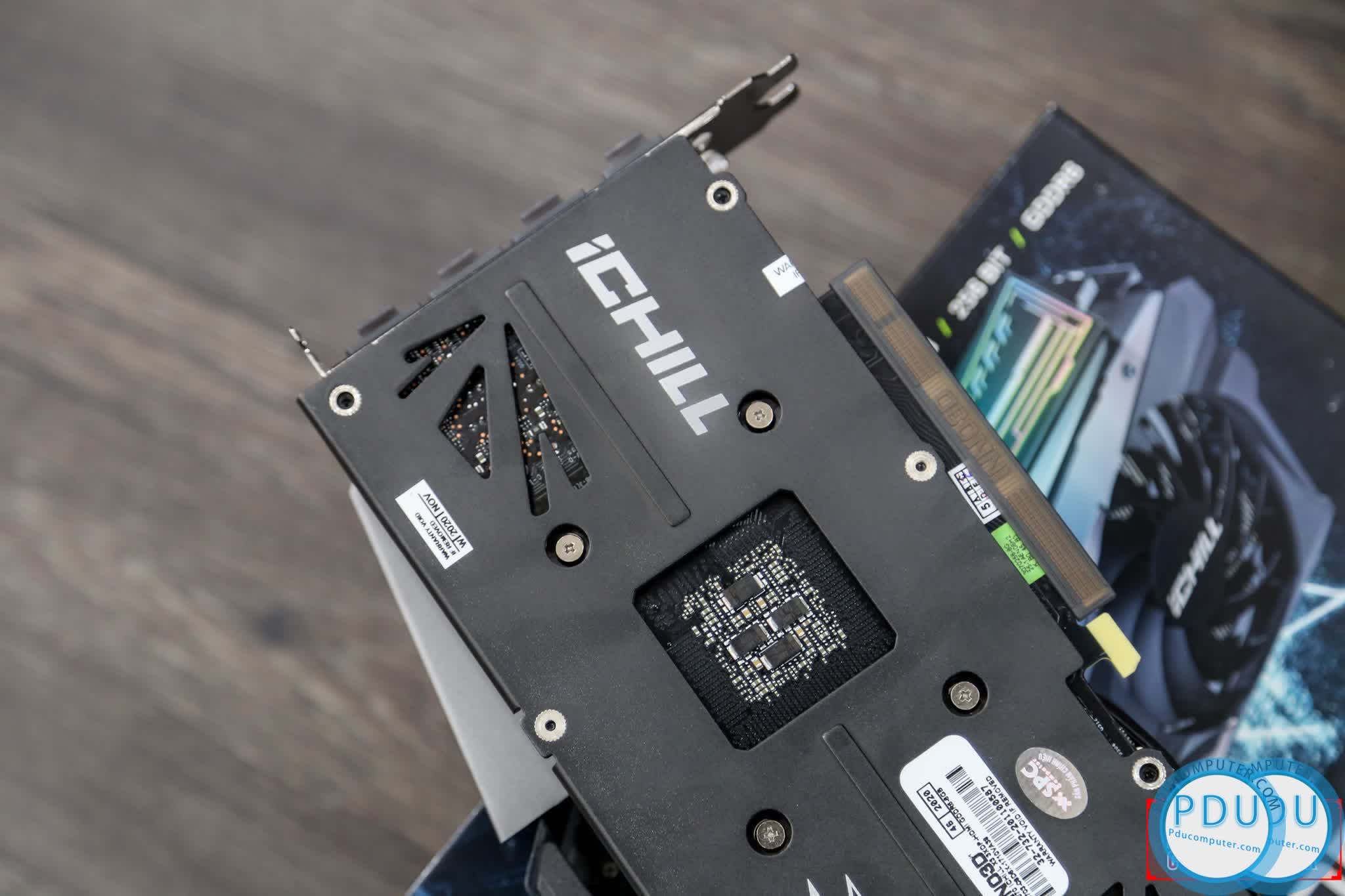 Card màn hình Inno3D RTX 3070 ICHILL X3 (8GB GDDR6, 256-bit, HDMI+DP, 2x8-pin)