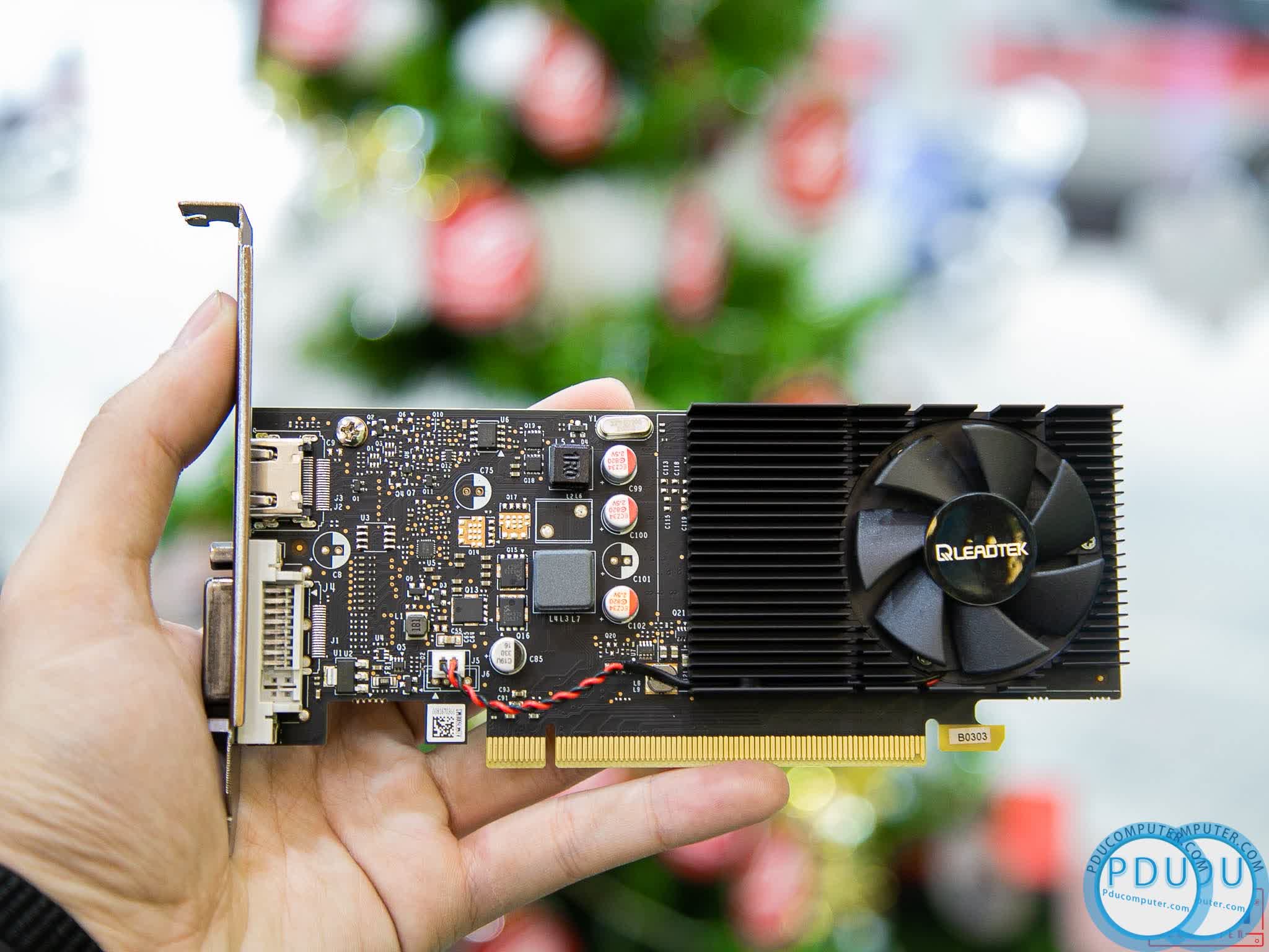 Card màn hình LEADTEK WINFAST GT 1030-2GB (2GB GDDR5, 64-bit, DVI+HDMI)