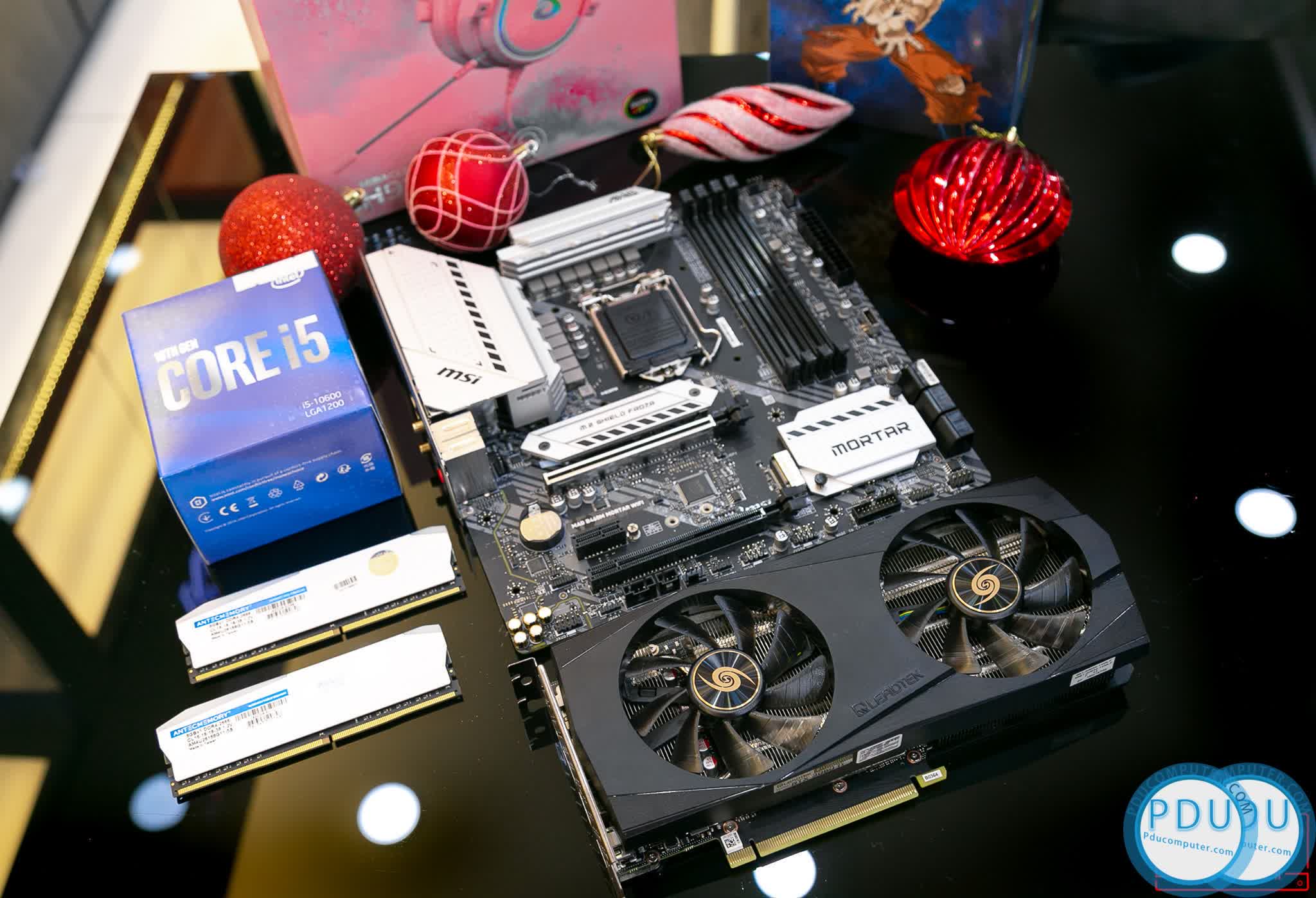 Card màn hình LEADTEK WinFast RTX 3060 Ti HURRICANE (8GB GDDR6, 256-bit, HDMI +DP, 1x8-pin)