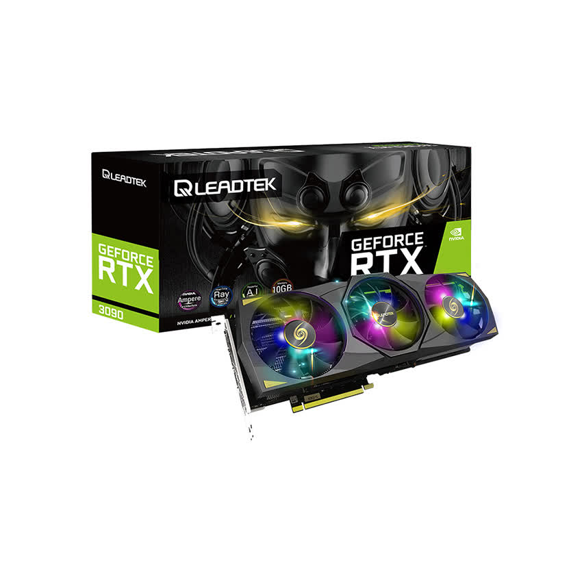 Card màn hình LEADTEK WINFAST RTX 3090 24GB Hurricane (24GB GDDR6X, 384-bit, HDMI+DP, 2x8-pin)