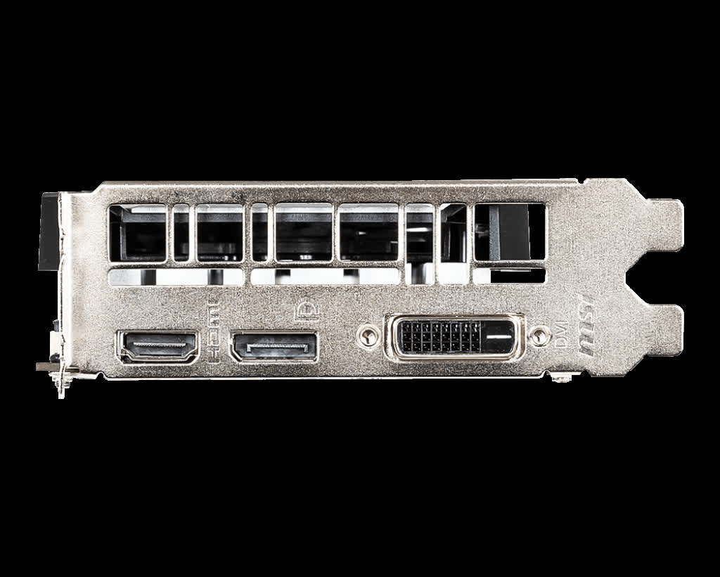 Card màn hình MSI GTX 1650 D6 VENTUS XS 4G OCV2 (4GB GDDR6, 128-bit, DVI+HDMI+DP