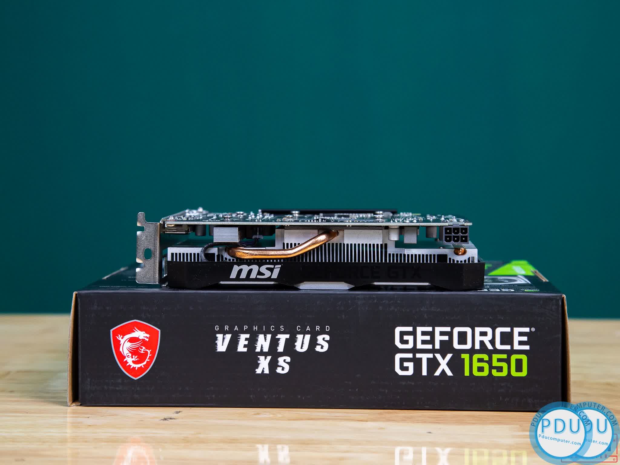 Card màn hình MSI GTX 1650 D6 VENTUS XS 4G OCV2 (4GB GDDR6, 128-bit, DVI+HDMI+DP