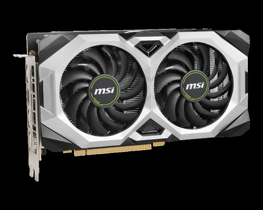Card màn hình MSI GTX 1660 Super VENTUS OC (6GB GDDR6, 192-bit, HDMI+DP, 1x8-pin)