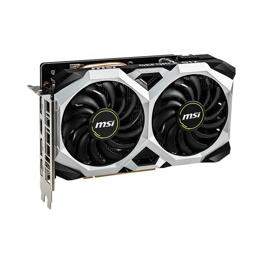 Card màn hình MSI GTX 1660 Ti VENTUS XS OC (6GB GDDR6, 192-bit, HDMI+DP, 1x8-pin)
