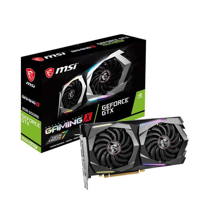 Card màn hình MSI GTX 1660 Super GAMING X (6GB GDDR6, 192-bit, HDMI+DP)