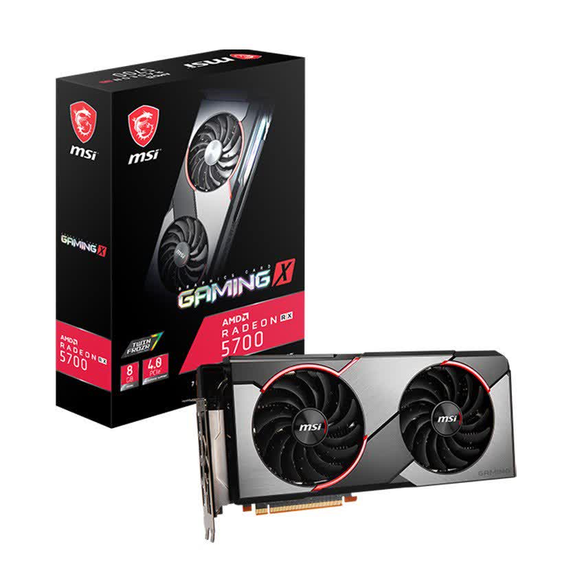 Card màn hình MSI Radeon RX 5700 GAMING X (8GB GDDR6, 256-bit, HDMI+DP, 2x8-pin)