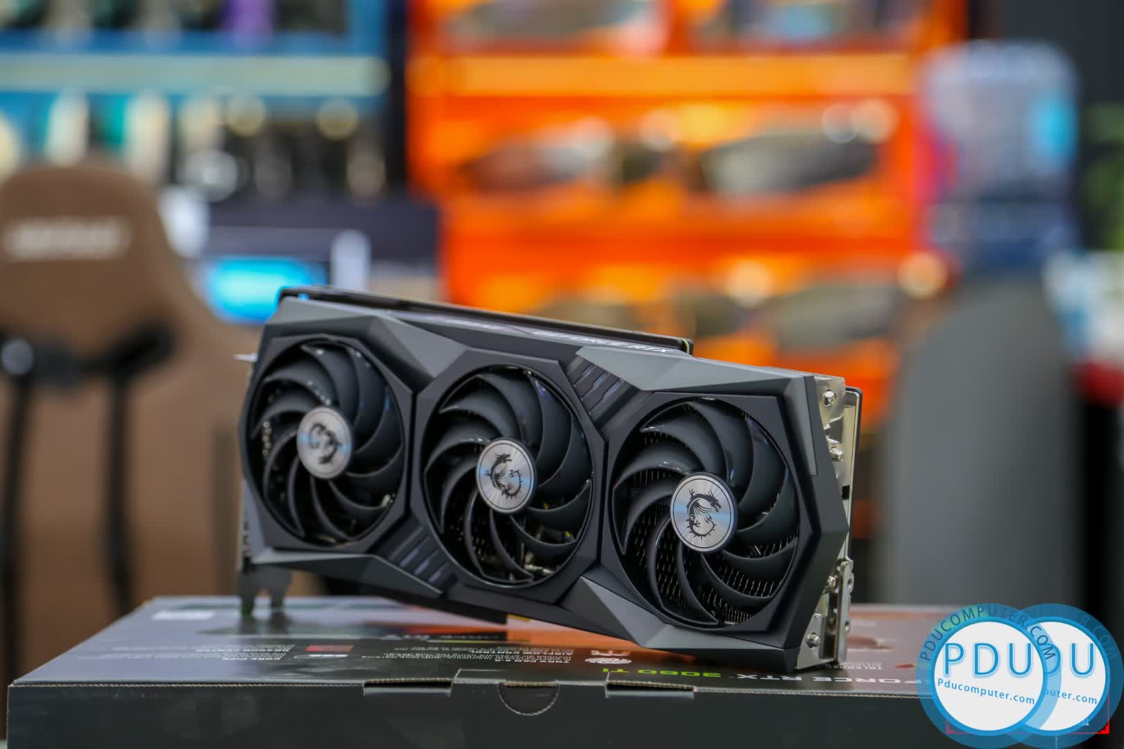 Card màn hình MSI RTX 3060 Ti GAMING X TRIO-8GB 