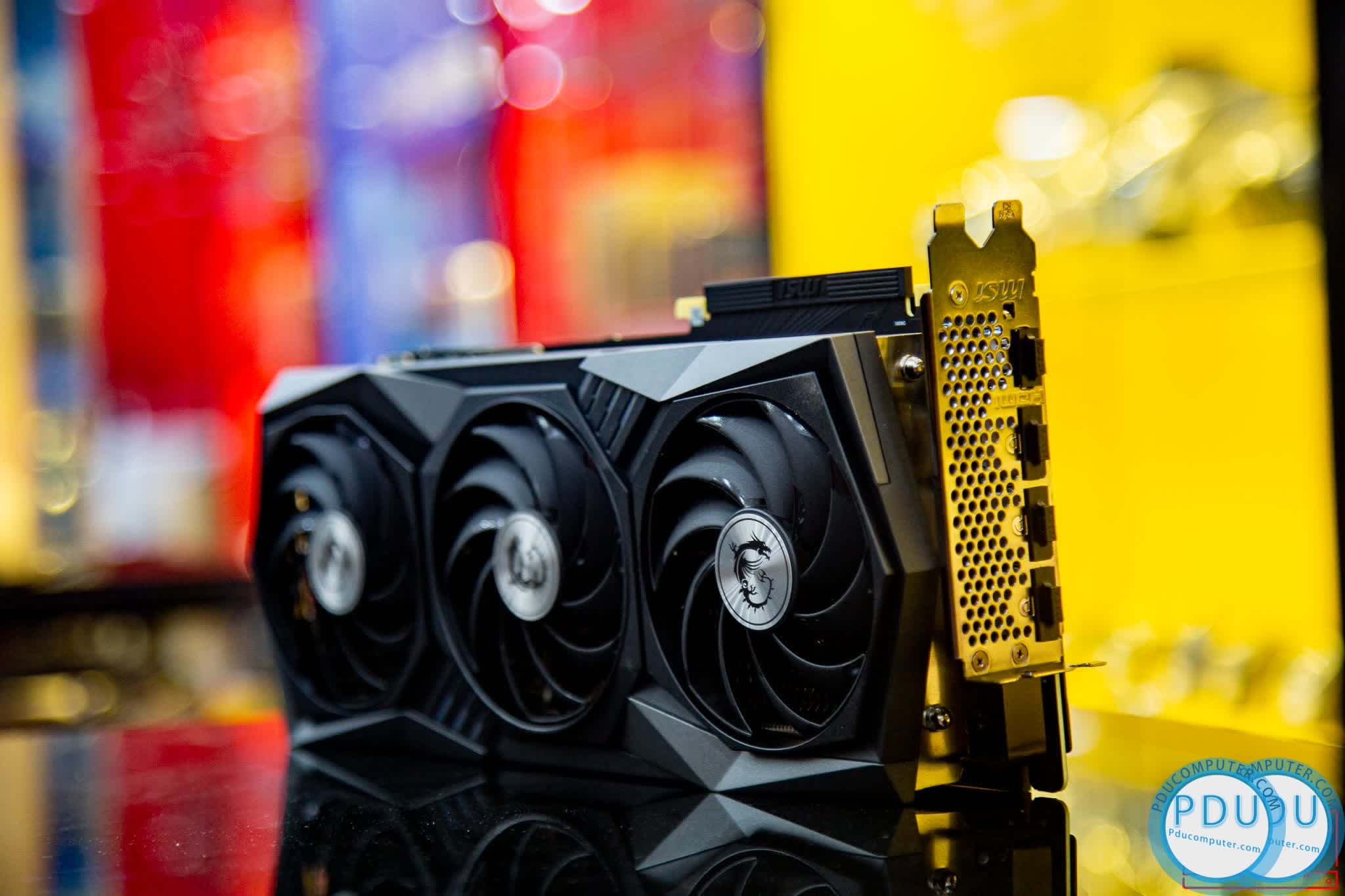 Card màn hình MSI RTX 3070 GAMING X TRIO 8G (8GB GDD6, 256-bit, HDMI +DP, 2x8-pin)