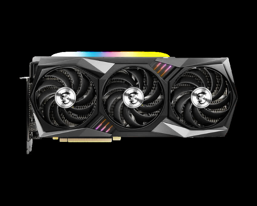 Card màn hình MSI RTX 3080 GAMING TRIO 10G (10GB GDDR6X, 320-bit, HDMI +DP, 3x8-pin)