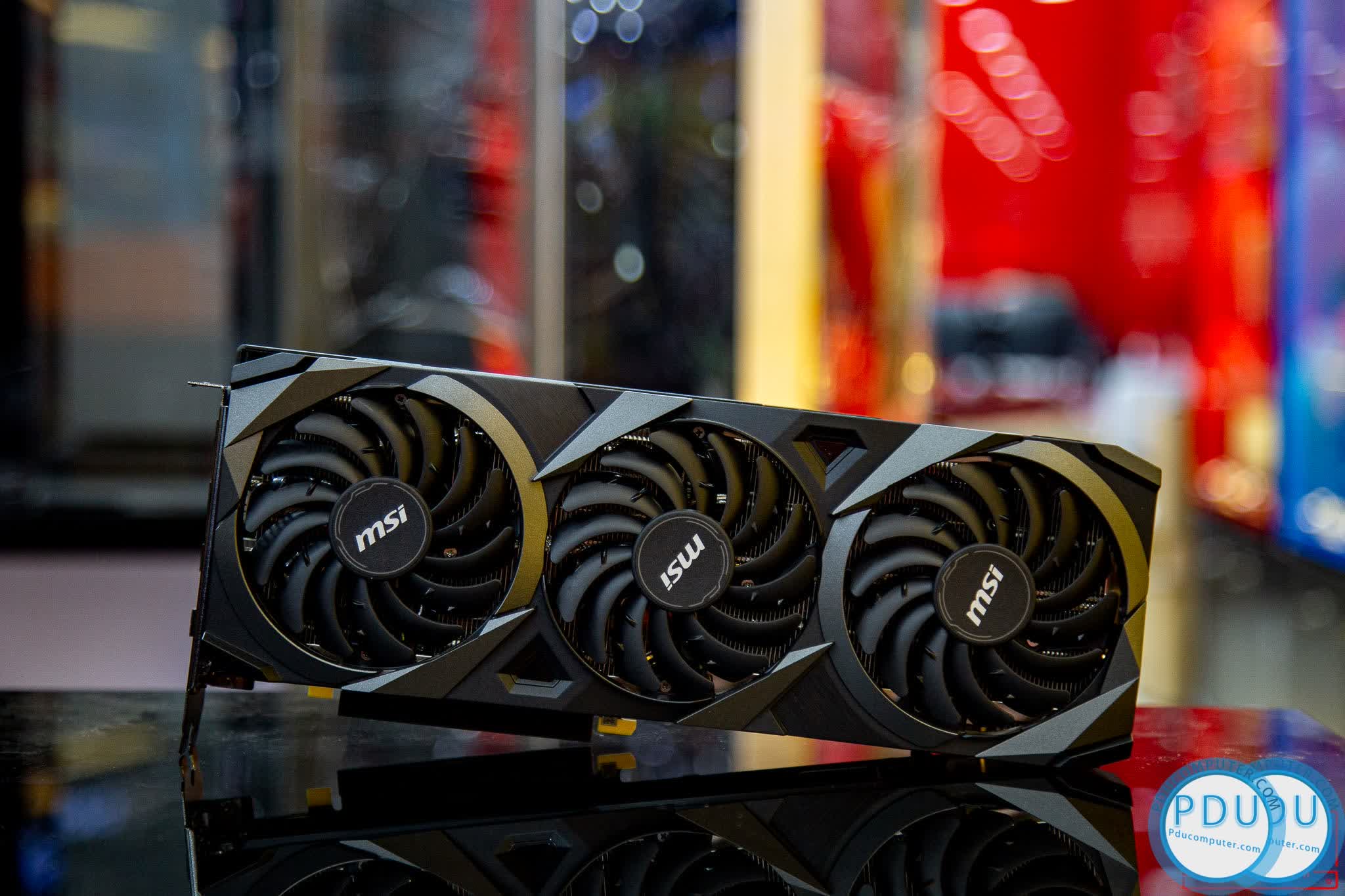 Card màn hình MSI RTX 3090 VENTUS 3X 24G (24GB GDDR6X, 384-bit, HDMI +DP, 2x8-pin)