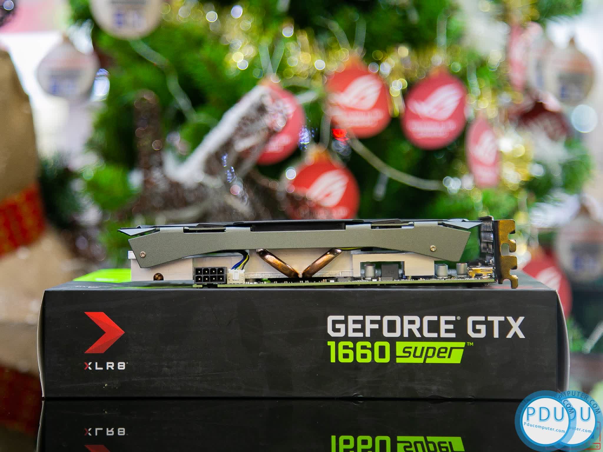 Card màn hình PNY GTX 1660 Super-6GB XLR8 GAMING Overclocked Edition (6GB GDDR6, 192-bit, HDMI+DP, 1x8-pin)