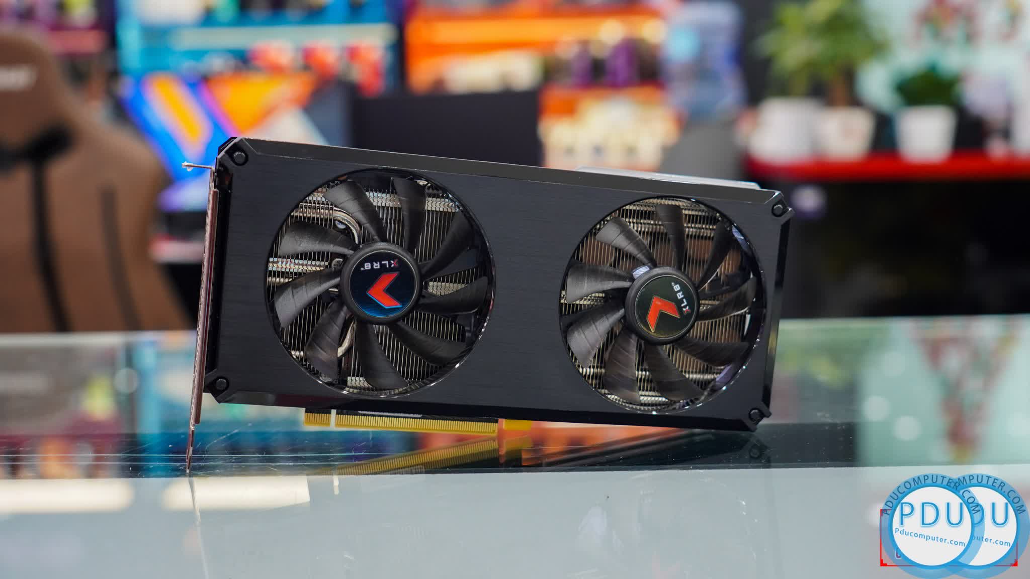 Card màn hình PNY RTX 3060 Ti 8GB XLR8 Gaming REVEL EPIC-X RGB 