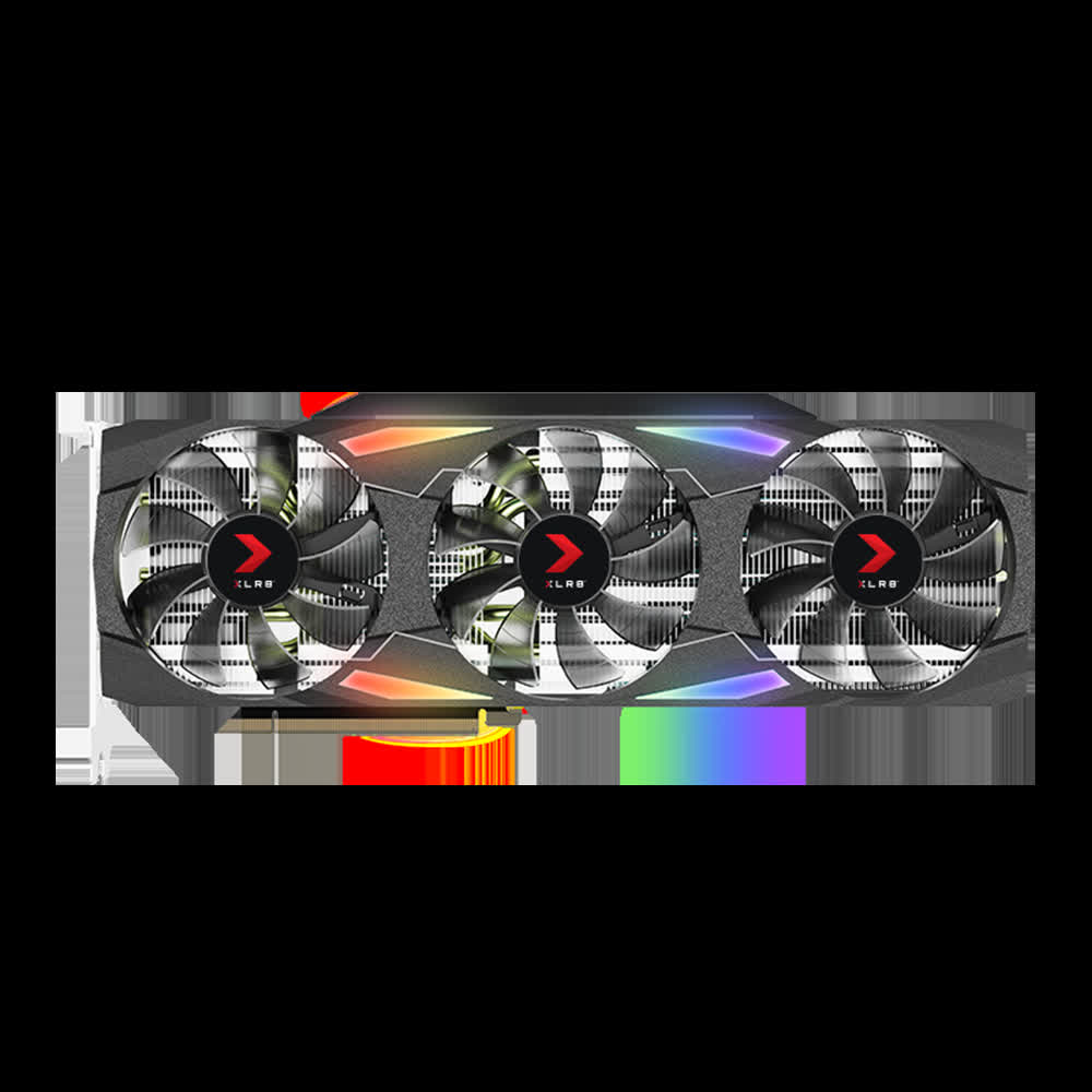 Card màn hình PNY RTX 3090 24GB EPIC-X RGB Triple Fan Edition (24GB GDDR6X, 384-bit, HDMI+DP, 2x8-pin)