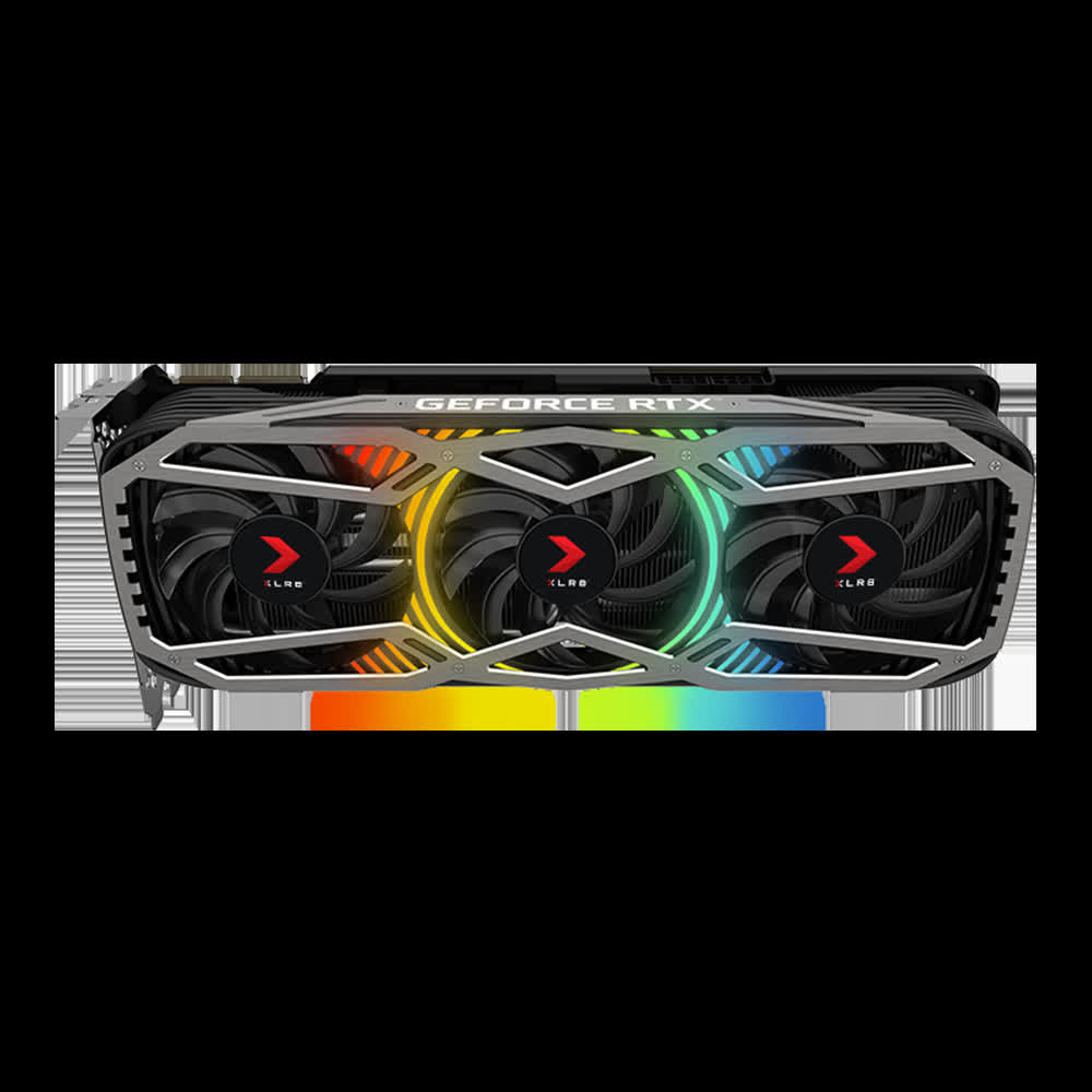 Card màn hình PNY RTX 3090 24GB REVEL EPIC-X RGB Tripple Fan Edition (24GB GDDR6X, 384-bit, HDMI+DP, 2x8-pin)