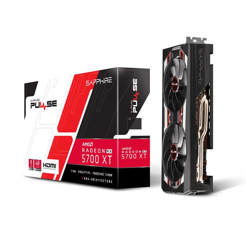Card màn hình SAPPHIRE Pulse RX 5700 XT (8GB GDDR6, 256-bit, HDMI+DP)