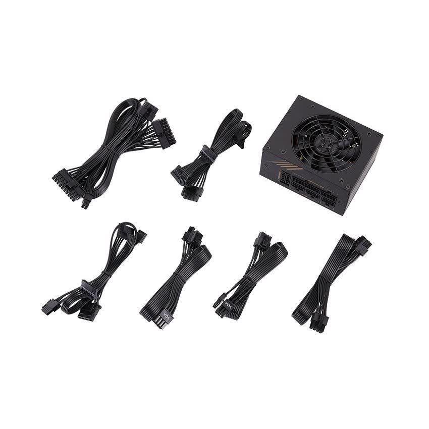 FSP Power Supply DAGGER PRO Series Model SDA2-650 - Active PFC (80 Plus Gold/Full Modular/Màu Đen/SFX)