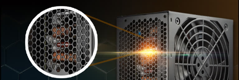 FSP Power Supply HEXA 85+ Series Model HA550 Active PFC - Plus Bronze (HÀNG THANH LÝ)