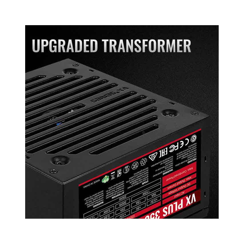 Nguồn Aerocool VX PLUS 350 230V N-PFC 350W ( Màu Đen)