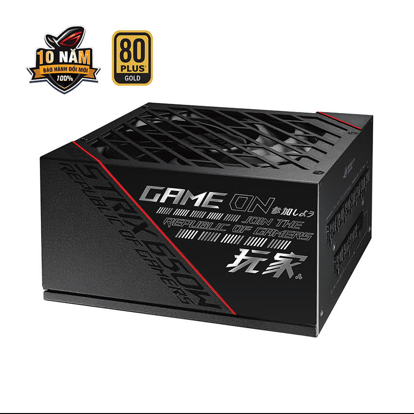 Nguồn Asus ROG Strix 650W Gold - 650W 80 Plus Gold Full Modular