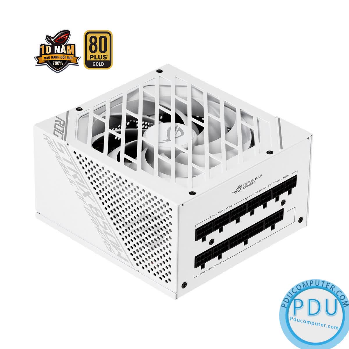 Nguồn  ASUS ROG STRIX 850W GOLD - White Edition  850W ( Màu Trắng/80 Plus Gold / Full Modular)