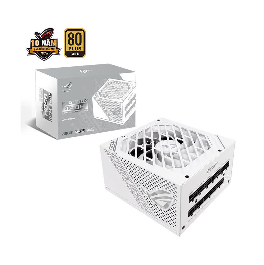 Nguồn  ASUS ROG STRIX 850W GOLD - White Edition  850W ( Màu Trắng/80 Plus Gold / Full Modular)