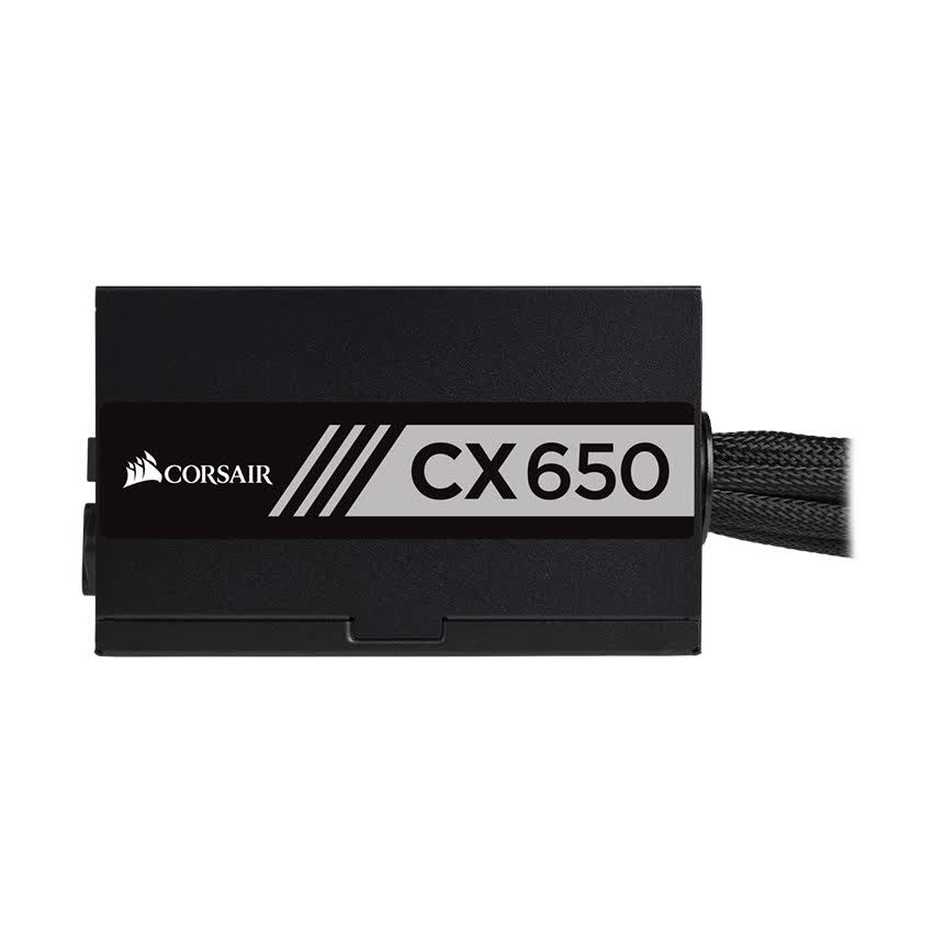Nguồn Corsair CX650 650W (80 Plus Bronze / Màu Đen)