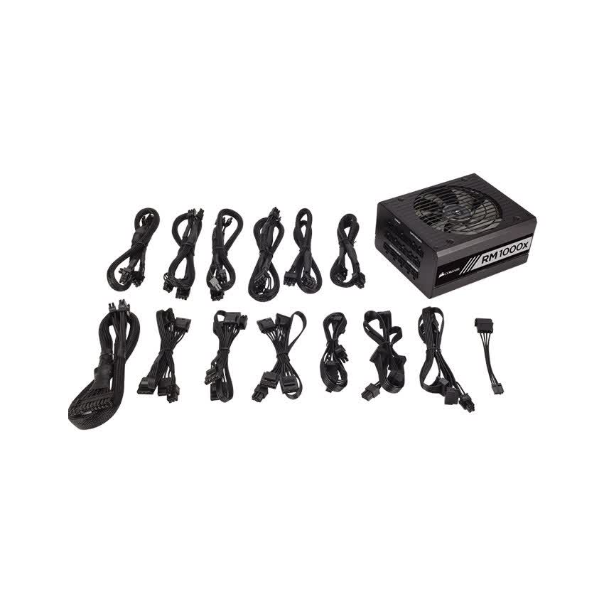 Nguồn Corsair RM Series RM1000x 1000W (80 Plus Gold Modular/Màu Đen)