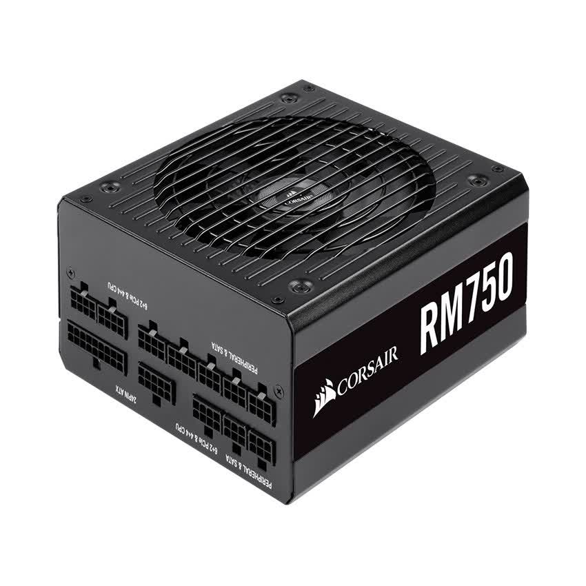 Nguồn Corsair RM Series RM750 - 750W (80 Plus Gold Certified Full Modular/Màu Đen)