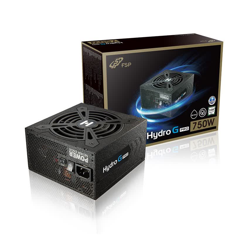 Nguồn FSP Power Supply HYDRO G PRO Series Model HG2-750 Active PFC (80 Plus Gold/Full Modular/Màu Đen)