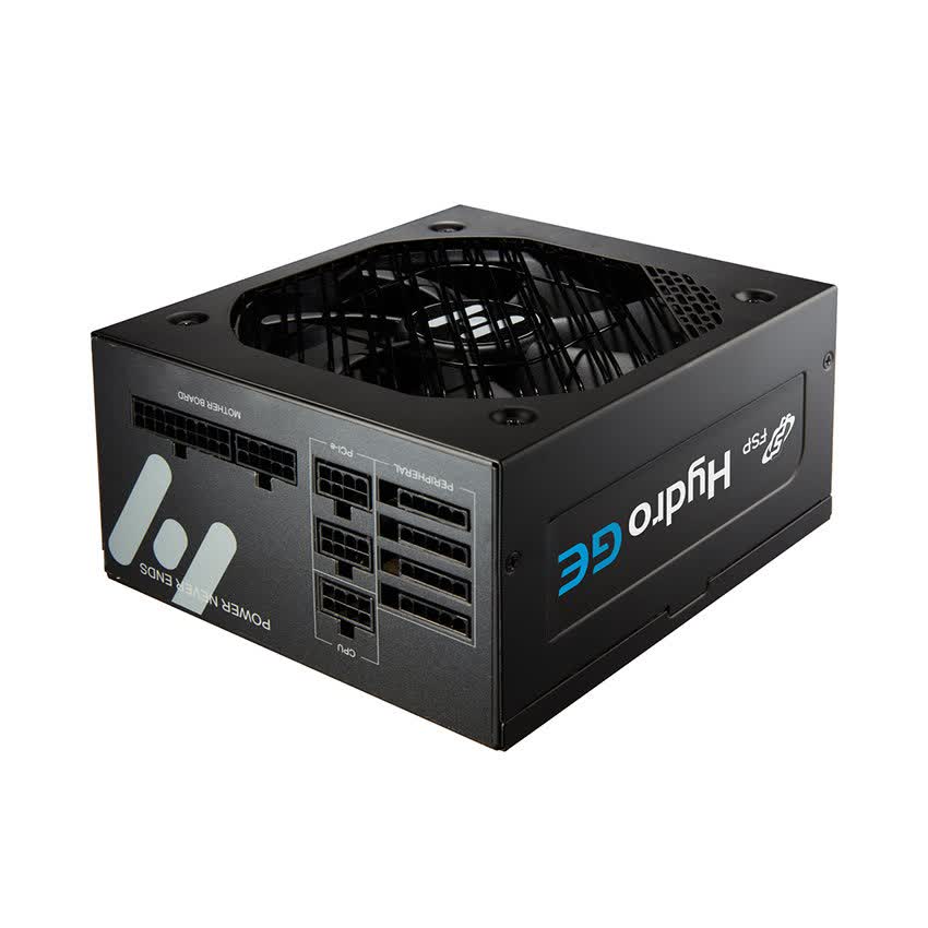 Nguồn FSP Power Supply HYDRO-GE Series Model HGE650 Active PFC (80 Plus Gold/Full Modular/ ATX/Màu Đen)