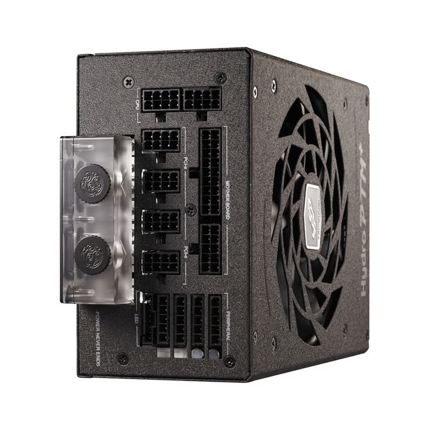 Nguồn FSP Power Supply HYDRO PTM+ Series 1200W Active PFC (80 Plus Platinum/Full Modular/Màu Đen)