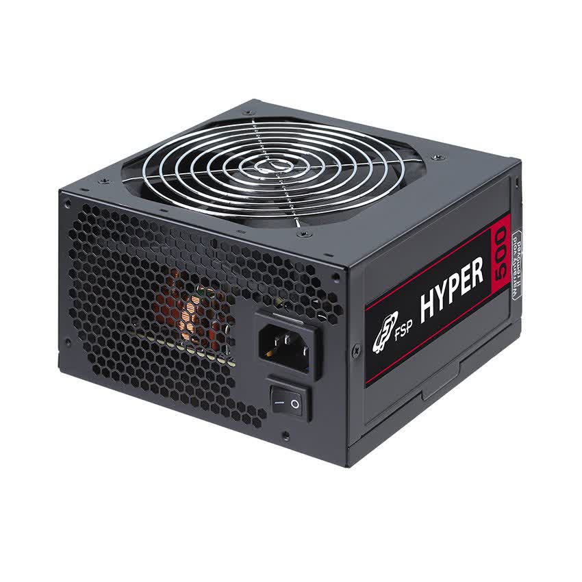 Nguồn FSP Power Supply HYPER Series Model HP500 Active PFC (80 Plus Standard/Màu Đen)
