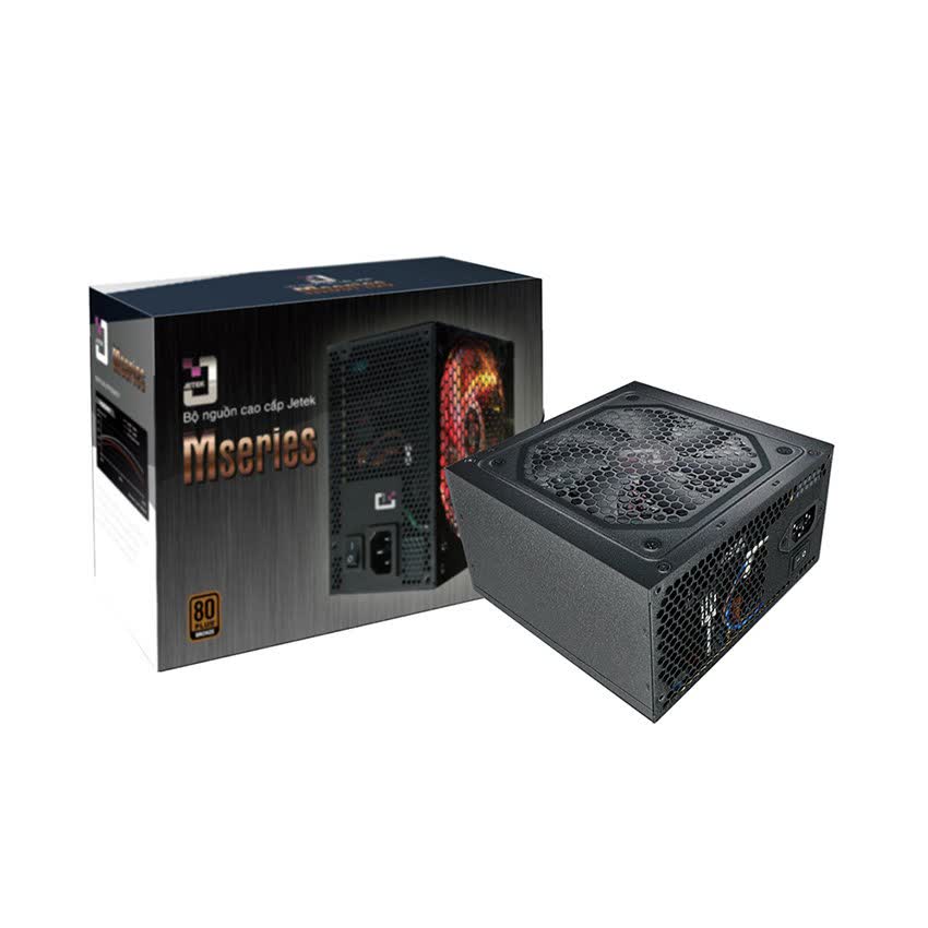 Nguồn Jetek M600 600W (Màu Đen)