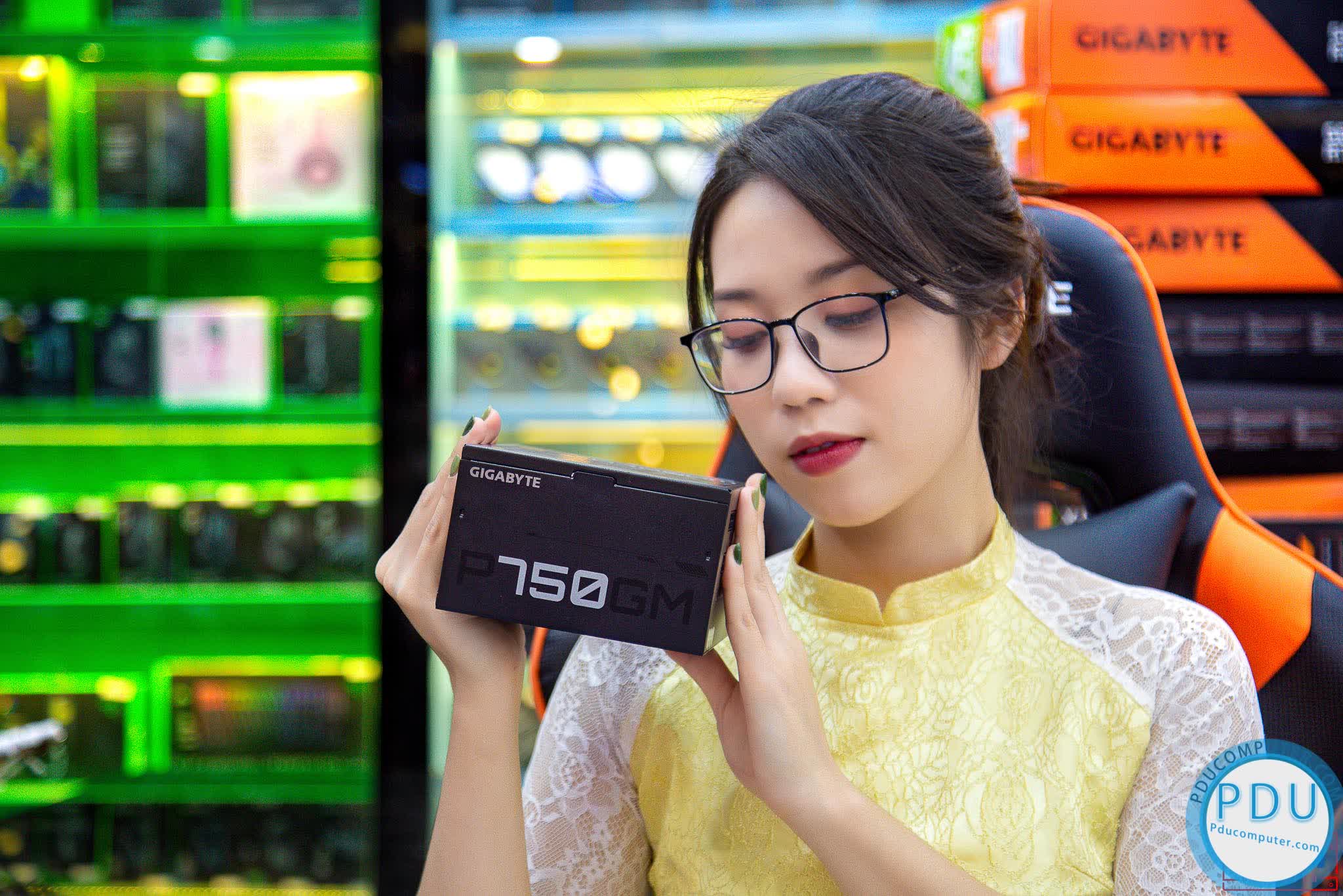 Nguồn máy tính Gigabyte GP- P750GM 750W (80 Plus Gold/Full Modular/Màu Đen)