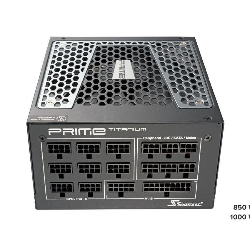 Nguồn SeaSonic PRIME ULTRA SSR 1000TR Active PFC F3 1000W (80 Plus Titanium/Full Modular/Màu Đen)