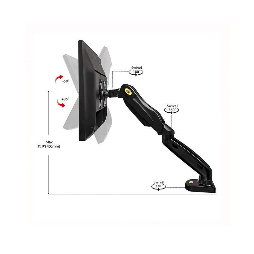 Giá đỡ 2 màn hình máy tính North Bayou F160 (17-27 INCH)