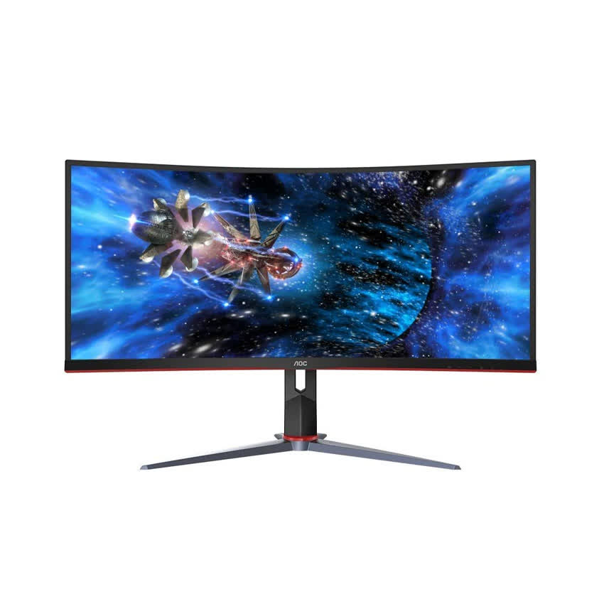 Màn hình AOC CU34G2X/74 (34inch/WQHD 2K/VA/144Hz/1ms/300nits/HDMI+DP+USB/Cong)