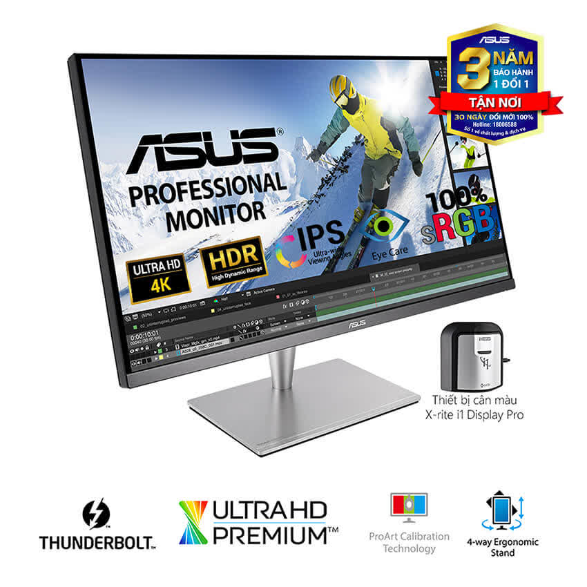 Màn hình Asus ProArt PA32UC-K (32 inch/4K/IPS/HDR/100% sRGB)