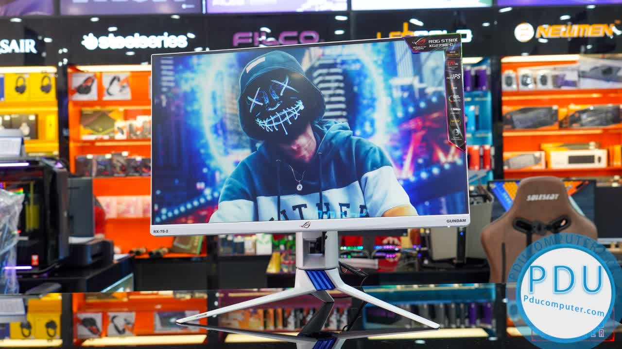 Màn hình Asus ROG Strix XG279Q-G Gundam Limited edition (27inch/2K/IPS/170Hz/1ms/400nits/HDMI+DP+USB/GSync)