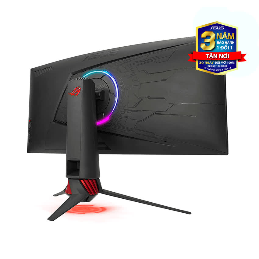 Màn hình Asus ROG Strix XG35VQ (35 inch/2K/Ultra Wide/1ms/100Hz/21:9/100Hz Aura Sync/FreeSync/Màn hình cong)