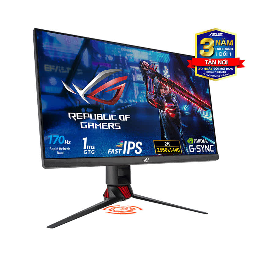 Màn hình Asus ROG XG279Q (27inch/2K/IPS/170Hz/1ms/400nits/HDMI+DP+USB)