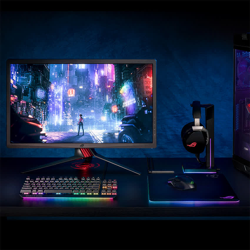 Màn hình Asus ROG XG27UQ (27inch/4K/IPS/144Hz/350nits/HDMI+DP+USB+Audio)